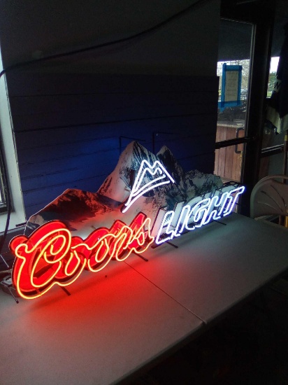Coors Light Neon Sign