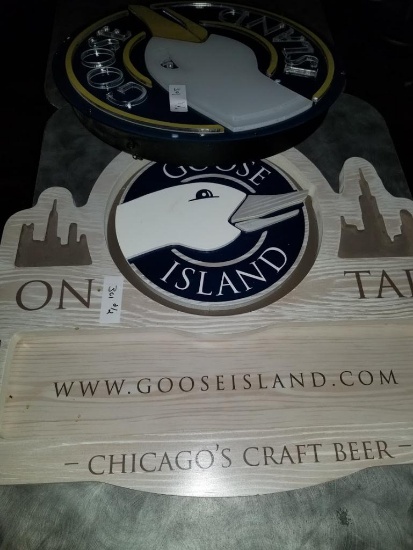 Goose Island Sign