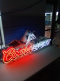 Coors Light Neon Sign