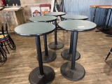 5 High Pedestal Tables
