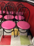 8 Pink Chairs, By the Piece Times 8