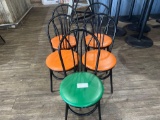 5 Chairs,Assorted Color, By the Piece Times 5