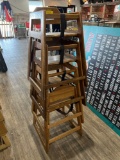 4 Wooden High Chairs