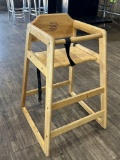 Royal Industries Wooden High Chair