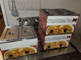 Soup Warmers Dual Unit Lot of 3 Units
