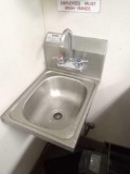 hand wash sink with faucet