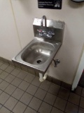 hand wash sink with faucet