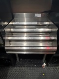 24 inch stainless steel Krowne 4 step liquor display