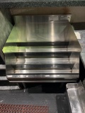 24 in stainless steel Krowne 4 step liquor display