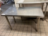 Stainless Steel Table, 23.5