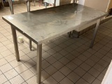 Stainless Steel Table, 29.5