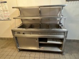 Stainless Steel Warming Prep Table