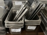8 Pans W/Lids sold by the pc. x8