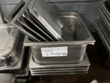 6 Pans W/Lids sold by the pc. x6
