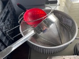 assorted strainers