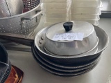 lot of alum. skillets