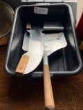 tub lot of pizza utensils