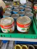 pizza sauce and chicken broth