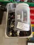 lot of drink caps