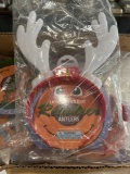 box of lighted holiday antlers