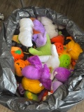 bag of plush toys