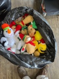 bag of plush toys