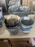 Tin Ice Buckets Lot