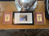 3 Framed Pictures