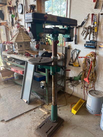 Grizzly Industrial 5 Sp Drill Press W/ 34? Swing
