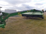 John Deere 946 Moco, Discbine, Mid Pivot, Metal Roll Conditioners