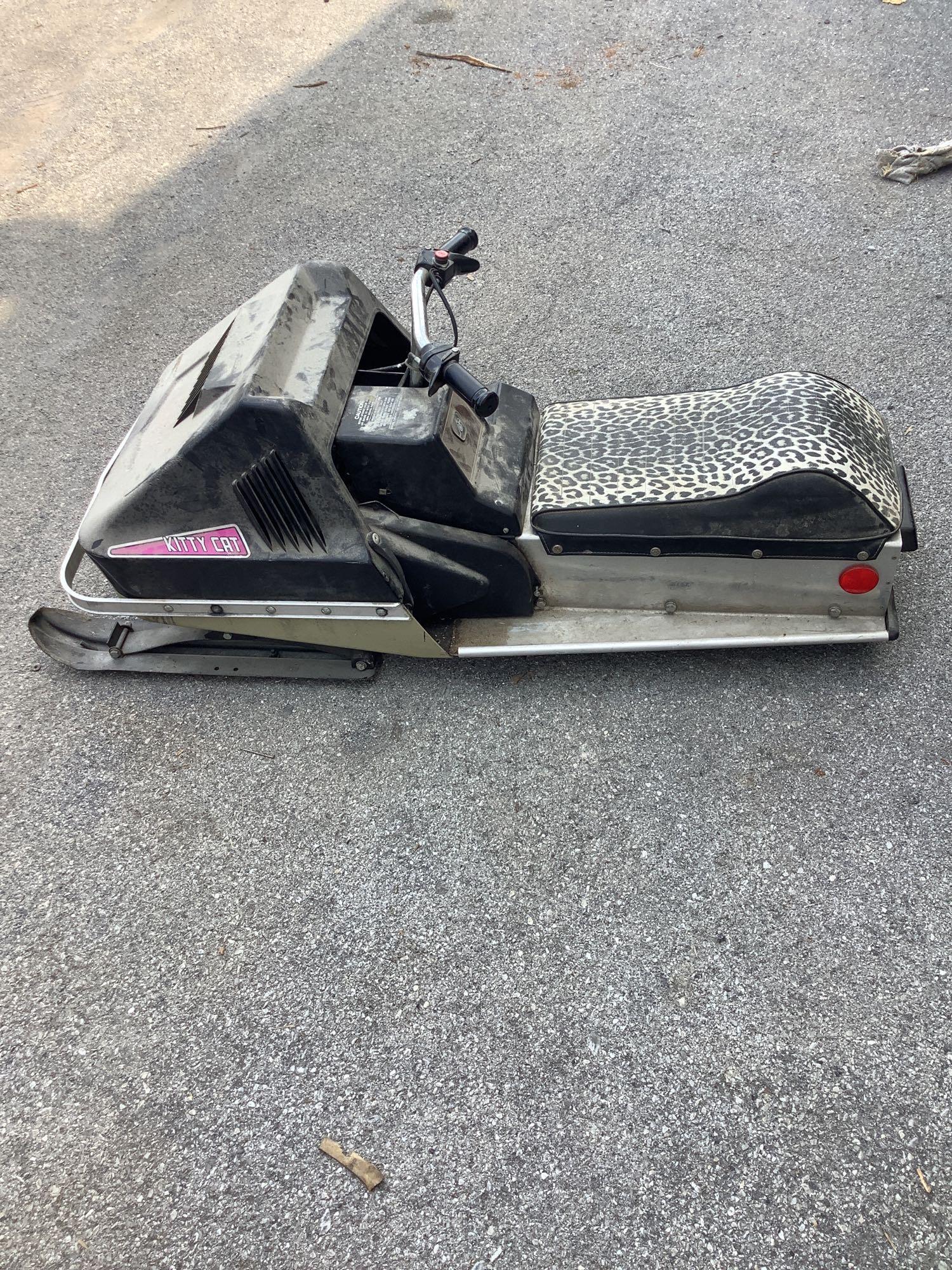 Kitty Cat Snowmobile | Proxibid