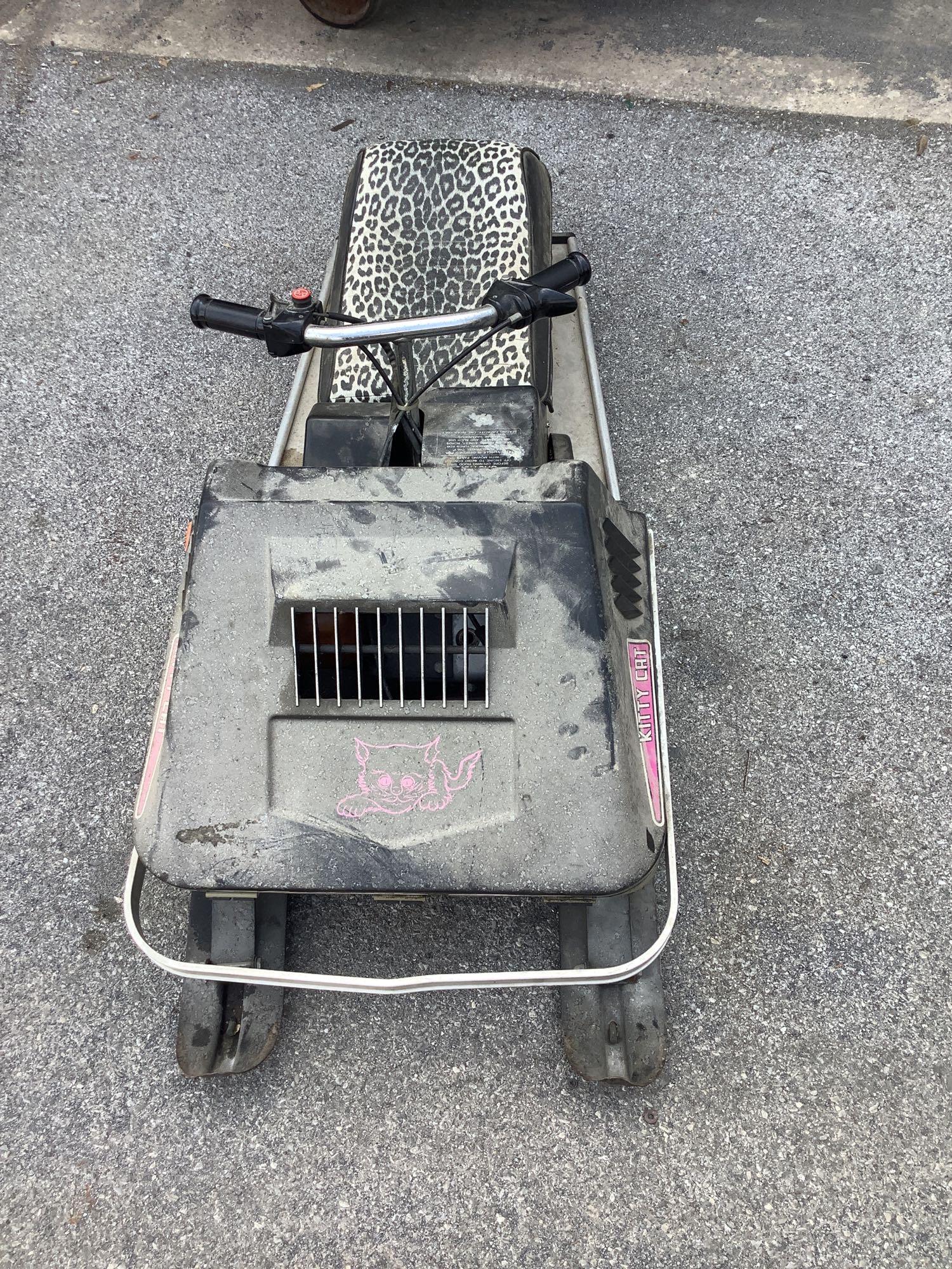 Kitty Cat Snowmobile | Proxibid
