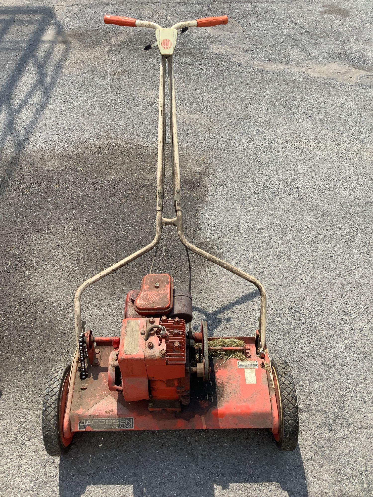 Jacobson Victor 21 Reel Mower Proxibid