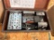 Hermann Schmidt Lot of Vises with Mahogany Case Model VO-4 Precision