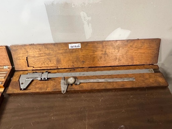 Mitutoyo 12" Dial Caliper& Scherr Tumico 24"Vernier
