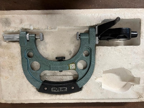 Mitutoyo 201 - 154 3-4" Snap Gauge w/Foam