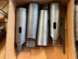 Morse taper # 6 Lot of four