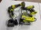 3 Pc Ryobi Tool Set - 1...Battery...& Charger