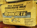 5 -80lb -Quikrete High Strength Concrete Mix By The Pc X5