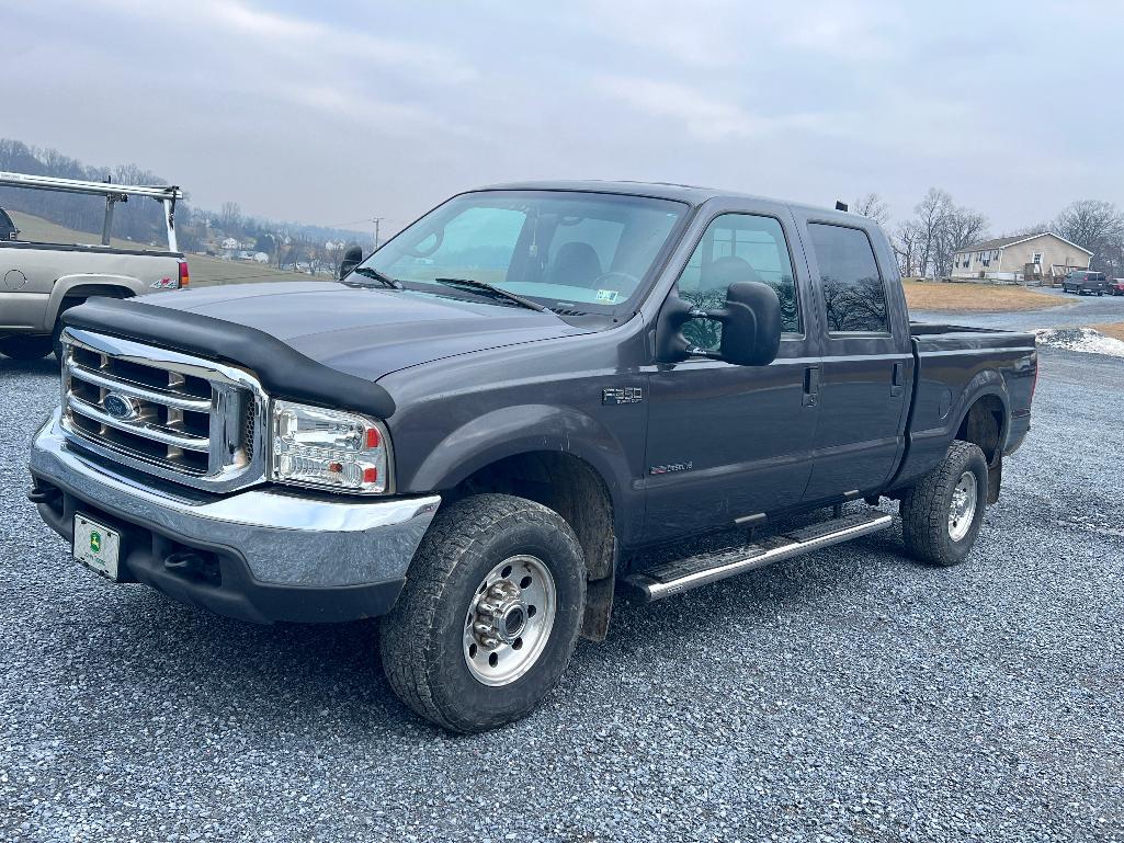 Camion Powerstroke 7.3 2000 2002 Ford F 550 Tow Truck Regular Cab 4WD