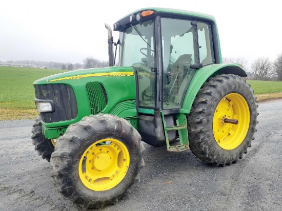 John Deere 6420 with dual remote