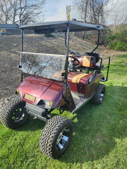 Gas Powered Golf Cart With Lift Kit