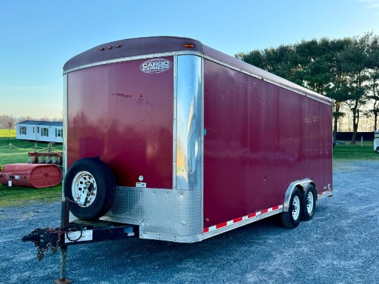 2007 Cargo Express 20 Enclosed Trailer