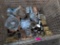 Wire crate of bearings from Fafnir, Skf, NDH, etc