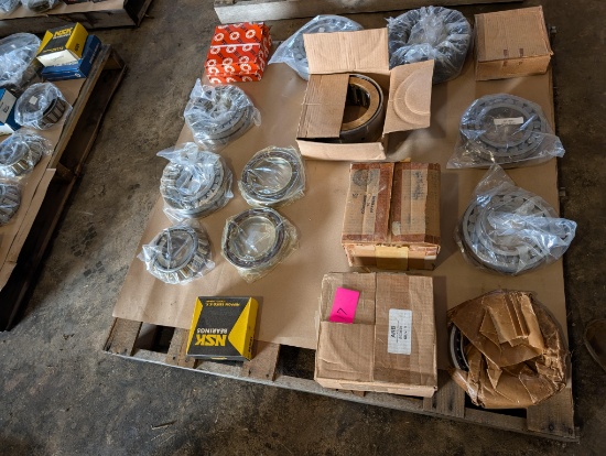 Lot of nsk, fag, Skf, etc bearings