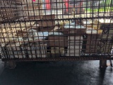 Wire crate of bearings from Fafnir, Skf, NDH, etc