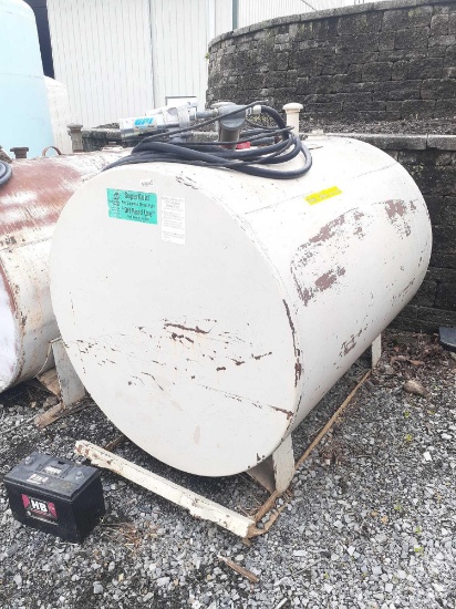 400 gallon fuel pump with 15 gallon per minute 12 volt pump