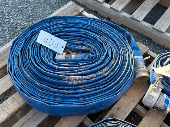 300 Ft of 3 In. 100 PSI Lay Flat Hose