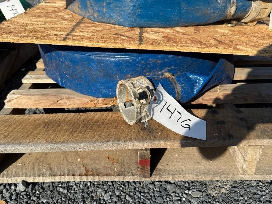 Approx. 200 Ft of 3 In. 100 PSI Lay Flat Hose