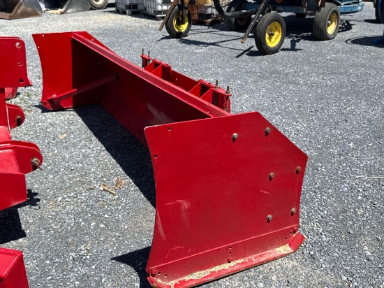 10' Boss Snow Bow W/Skid Loader Quick Attach